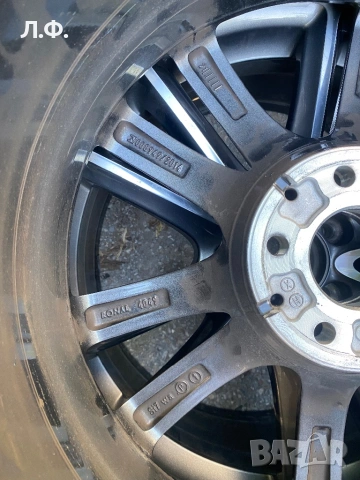 Джанти Ronal за Mercedes чисто нови., снимка 3 - Гуми и джанти - 54706592