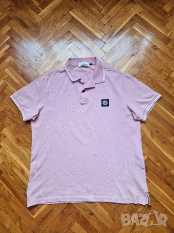 Страхотна мъжка тениска STONE ISLAND sl8m fit , размер 2ХL/ XL