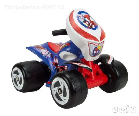 Injusa – Детско АТВ 6V Spiderman
