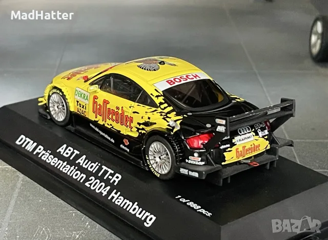 Audi TT-R ABT / Ауди ТТ АБТ - 1/43 - Schuco, снимка 4 - Колекции - 55363274