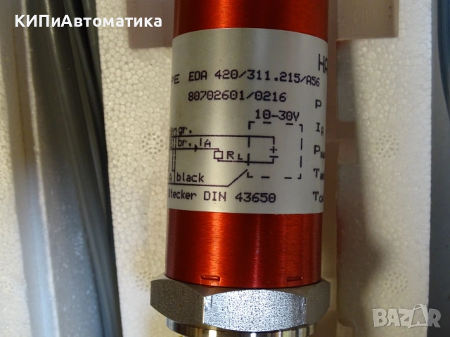 сензор за налягане HAENNI EAD 420/311.215/A56 pressure transducer 0-100mmHg, снимка 4 - Резервни части за машини - 54508510