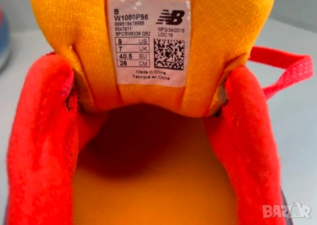 маратонки  New Balance 1080 Series Low-Top 'Orange'номер 40 ,5, снимка 5 - Маратонки - 54178844