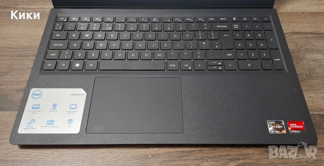 Лаптоп Dell 15 | Ryzen 5500U | 8GB RAM | 512 SSD | 15 " 120Hz, снимка 2 - Лаптопи за дома - 54483556