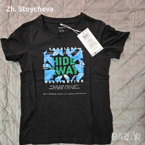 Нова тениска NAME IT, снимка 3 - Детски тениски и потници - 54392600