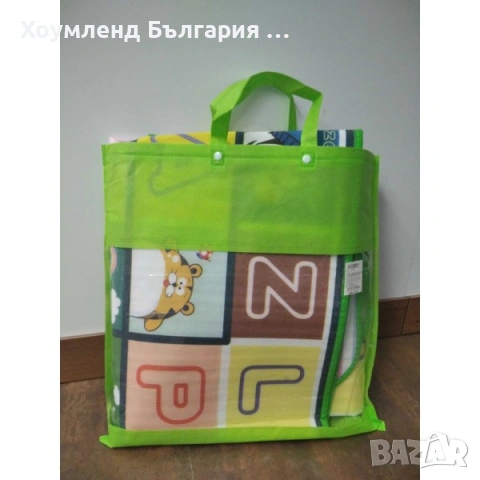 Страхотно двулицево детско килимче в два размера с ПОДАРЪК чанта, снимка 5 - Мебели за детската стая - 54302685