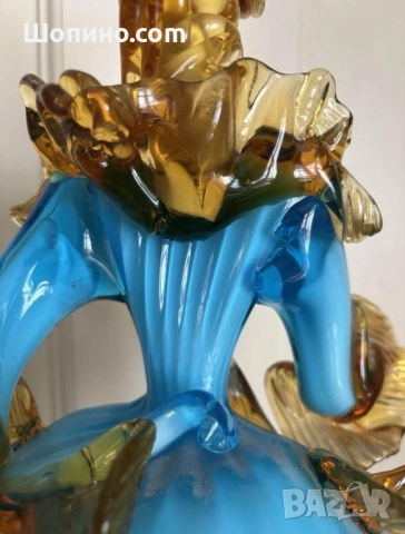 Murano Italy  Circa 1960 “ Стъклената красавица”, снимка 3 - Колекции - 54928964