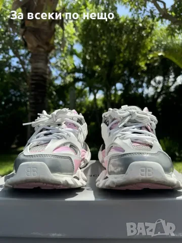 Balenciaga Track Sneaker "White/Pink" Дамски Маратонки👟Дамски Спортни Обувки Код ch94, снимка 8 - Маратонки - 55482648