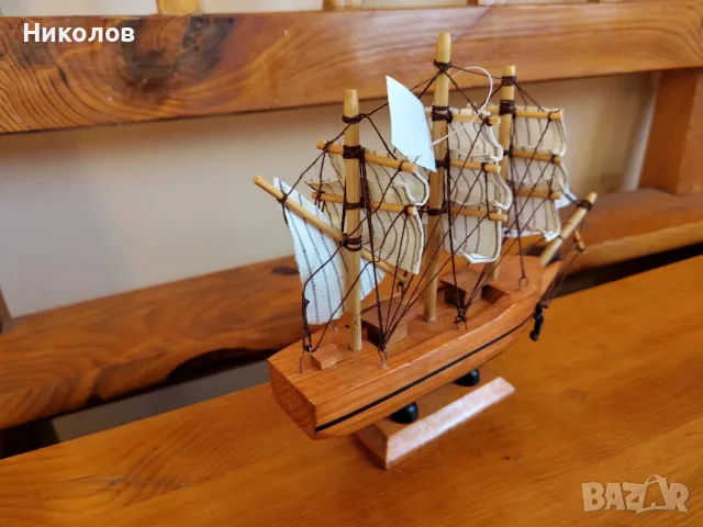 Кораб 20/20см "10€"нов!+Доставка!, снимка 3 - Антикварни и старинни предмети - 55388094