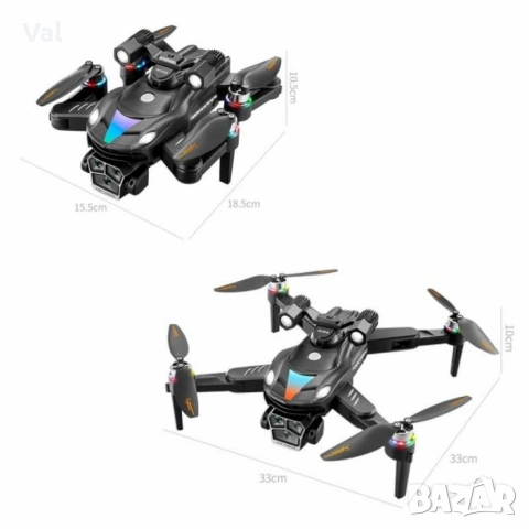 Професионален дрон A168 с 8K HD WiFi камера и GPS , снимка 5 - Дронове и аксесоари - 54841898