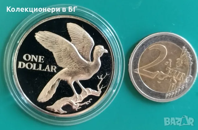 1 ДОЛАР 1975 ГОДИНА❗️PROOF❗ ТРИНИДАД И ТОБАГО
