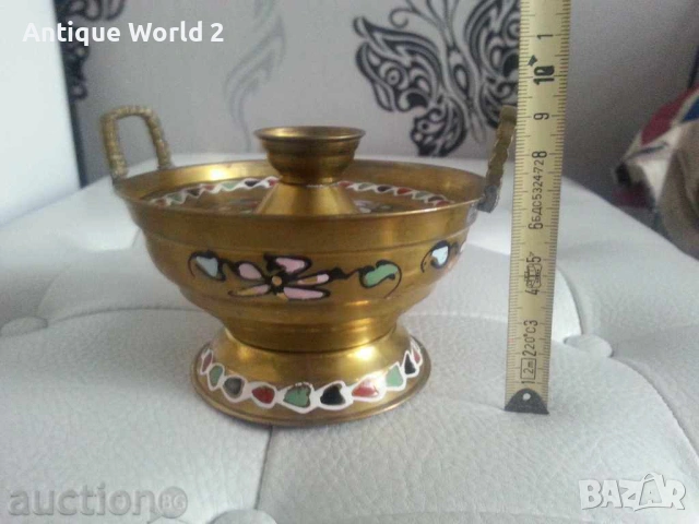Ориенталски Съд , Захарница, Бонбониера, снимка 6 - Антикварни и старинни предмети - 54307983