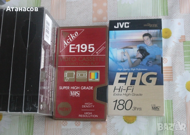 Нови и запечатани видеокасети VHS, снимка 6 - Чанти, стативи, аксесоари - 55162846