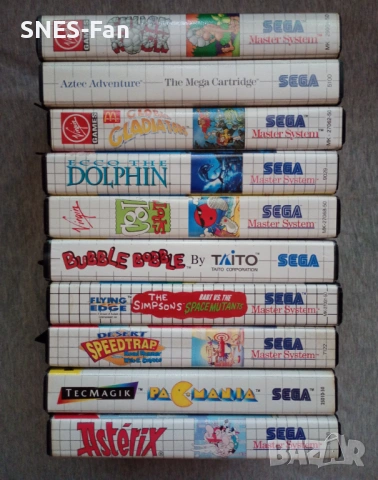 Sega Master System игри част 5, снимка 3 - Други игри и конзоли - 54886570