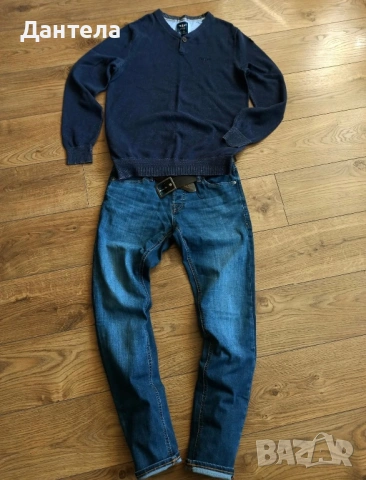 Мъжки нови дънки Jack & Jones, снимка 4 - Дънки - 54124664