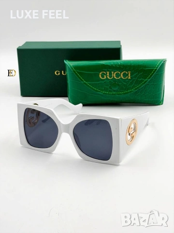 Gucci ⚜️ Дамски Слънчеви Очила , снимка 10 - Слънчеви и диоптрични очила - 54219946