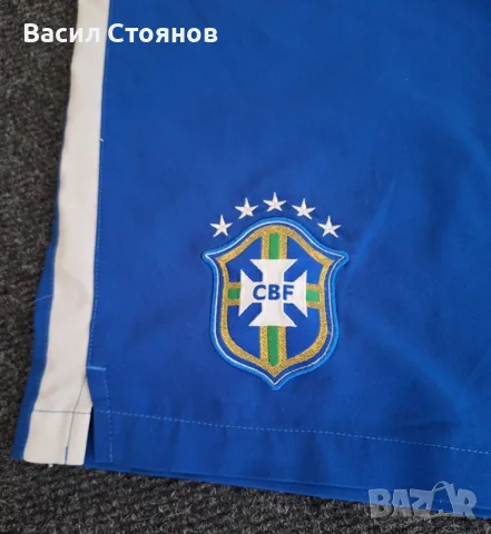 Brazil / Бразилия 2014/15 Nike home shorts - Размер М, снимка 2 - Фен артикули - 50822498