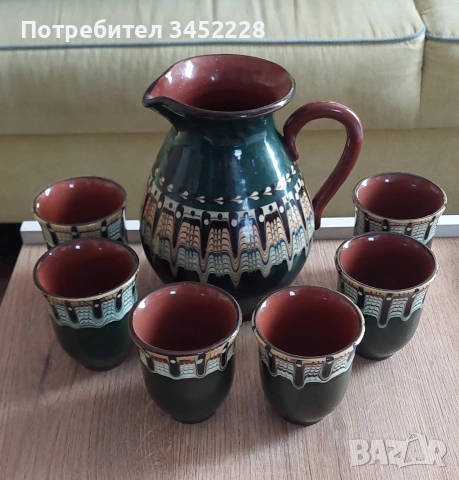 Сервиз керамика ретро за ценители 