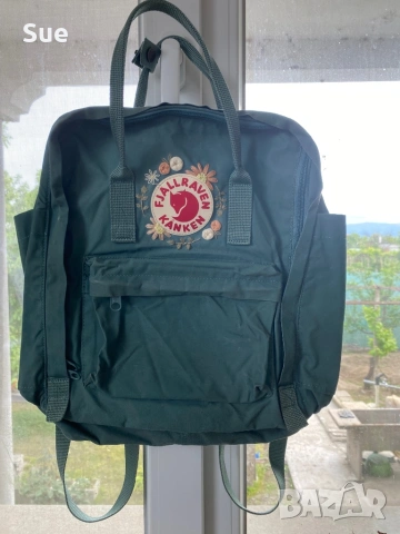 ОРИГИНАЛНА Fjallraven Kanken frost green