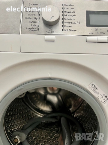 пералня AEG Lavamat ProtexPlus L88489FL 8кг, снимка 7 - Перални - 52386880