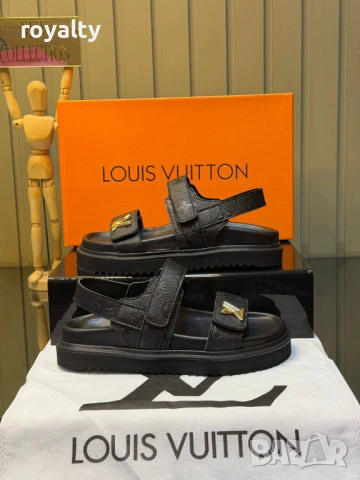 Louis Vuitton Нови Дамски Сандали Луи Витон Различни Цветове , снимка 2 - Сандали - 54650002