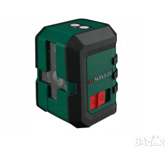 Лазерен нивелир Parkside - чисто нов - кръстосани линии самонивелиране комплект със статив