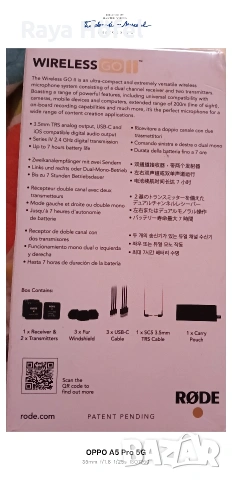 wireless go, снимка 3 - Микрофони - 54746325