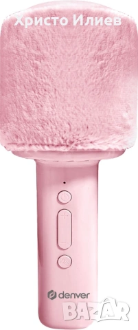 Караоке Микрофон Bluetooth Безжичен Зелен Розов, снимка 3 - Микрофони - 54867824