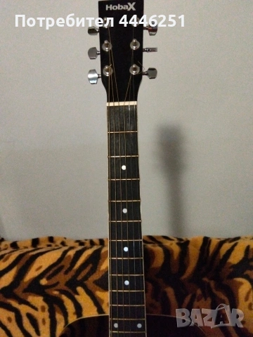 Електро акустична китара Hobax с Fishman 301, снимка 7 - Китари - 54367890