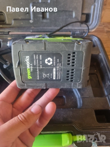 Greenworks винтоверт, снимка 3 - Други инструменти - 55164528