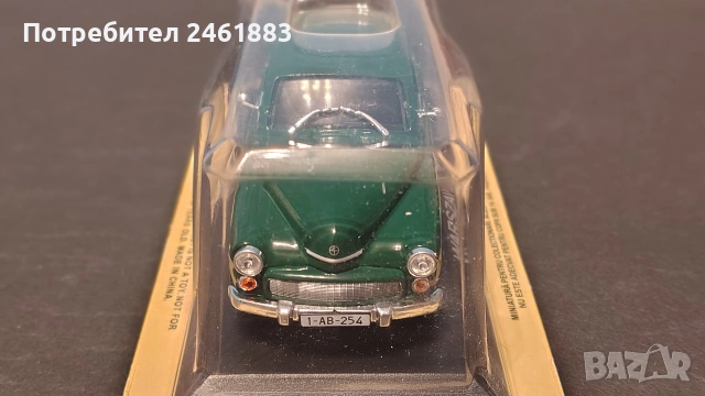 1/43 метална колекционерска количка Deagostini/IXO соц Полша Варшава Warszawa 223. Нов, снимка 2 - Колекции - 50530092