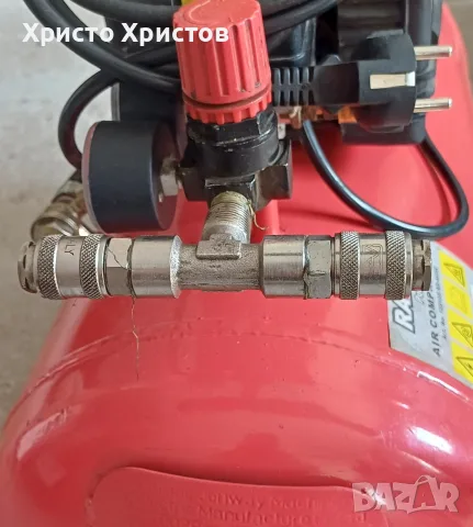 Продавам компресор, 50 литров, снимка 5 - Компресори - 55308400