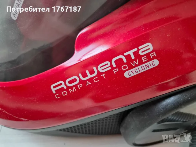 Прахосмукачка Rowenta Compact Power Cyclonic, снимка 5 - Прахосмукачки - 55470041