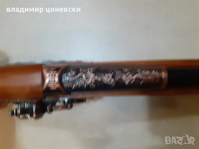 Красив кремъчен пистолет- запалка,пищов,работи, снимка 5 - Други ценни предмети - 55111572
