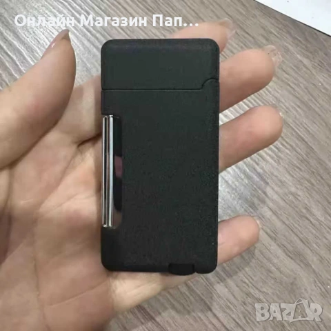 Пиезо-кристална запалка с двоен пламък – ветроустойчива, стилен дизайн, снимка 2 - Запалки - 54170924
