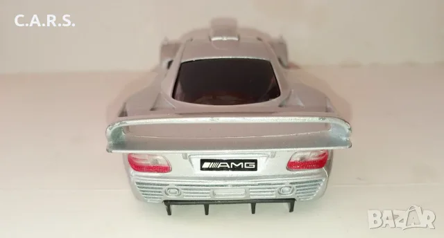 Mercedes Benz CLK-GTR Street Version MAISTO 1:26, снимка 3 - Колекции - 55462785