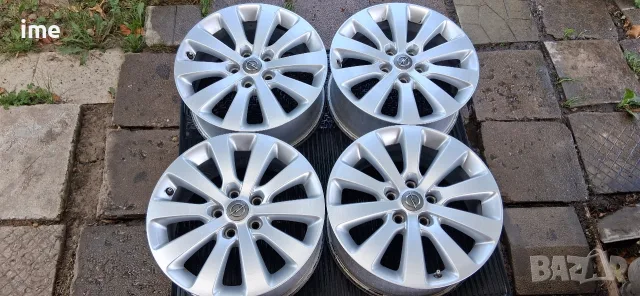 4бр. ляти джанти 7J17 ET44. 5x115мм. OEM 0P044 K3. Стават на Opel Astra K, Insignia B, Zafira C....