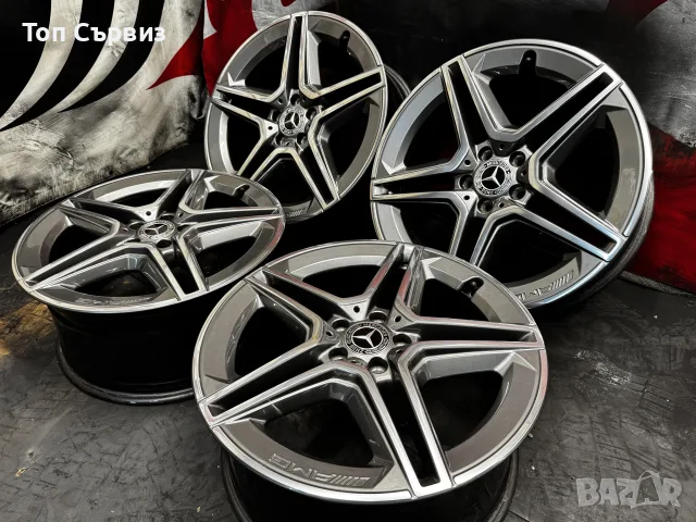 Оригинални алуминиеви джанти АМГ (AMG) за Мерцедес (Mercedes), 20 цола, 5х112, снимка 3 - Гуми и джанти - 55330669