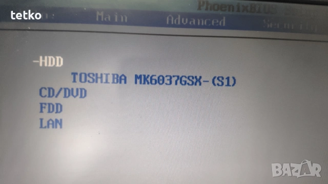 Лаптоп Toshiba Satelit L30 Celeron M430/1GB/60GB, снимка 4 - Лаптопи за работа - 54796249