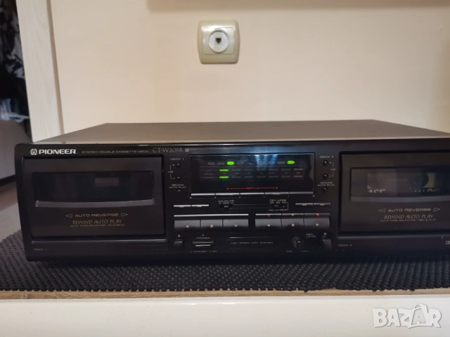 Касетен дек Pioneer ct w205r , снимка 2 - Декове - 54811344