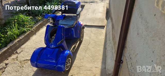 Електрическа четириколка MaxMotors FM4 1500W син