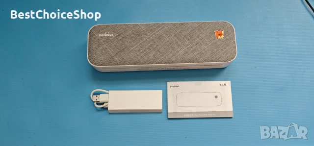 Мини термопринтер PeriPage A40, bluetooth, преносим, презареждащ се, A4, товарителници, татоси, снимка 3 - Принтери, копири, скенери - 54967620