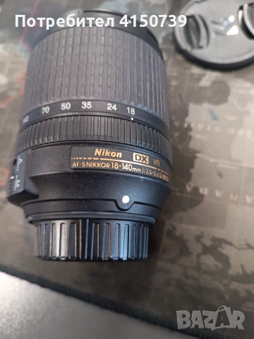 Обектив Nikkor 18-140mm f/3.5-5.6G, снимка 3 - Обективи и филтри - 55188127