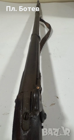 Стара капсулна едноцевна пушка, снимка 5 - Антикварни и старинни предмети - 54126295