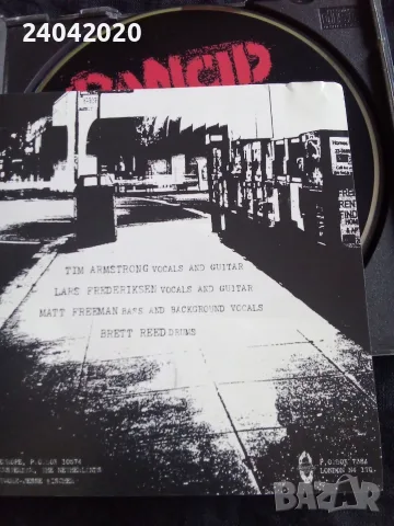 Rancid – Time Bomb оригинален диск, снимка 2 - CD дискове - 55622770