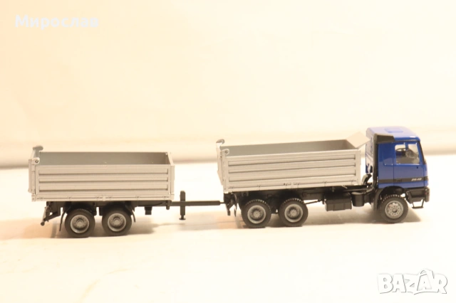 HERPA H0 1/87 MERCEDES ACTROS КАМИОН САМОСВАЛ МОДЕЛ, снимка 6 - Колекции - 54216192