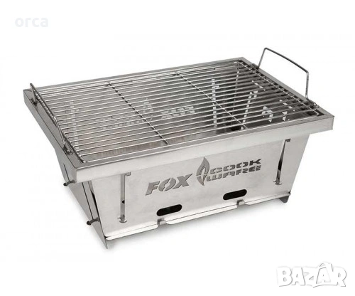 Сгъваемо барбекю Fox Cookware Foldable BBQ компактно стомана