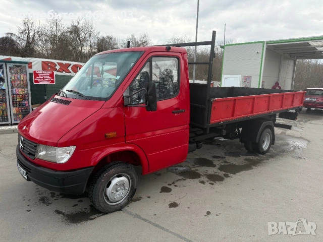 Тристранен самосвал  Mercedes sprinter 412 2.9 матор 120 к.с, цената е 10800 евро за инф 0897424638, снимка 9 - Камиони - 54020200