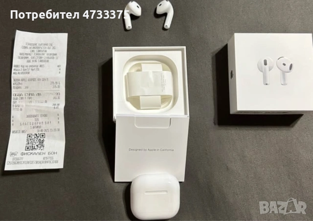 Airpods 4, снимка 3 - Bluetooth слушалки - 54889434