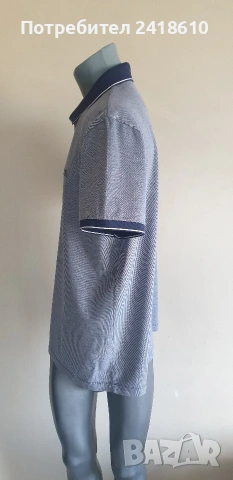 Hugo Boss Mercerised Pique Pima Cotton Regular Fit Mens Size L - XL НОВО! ОРИГИНАЛНА Тениска!, снимка 12 - Тениски - 54767572