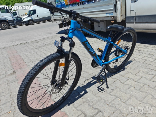 BG Алуминиев велосипед 27.5" NINJA син, снимка 3 - Велосипеди - 54864675